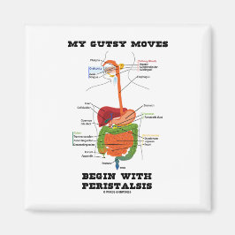 Mijn gutsy bewegingen beginnen met peristalsis (sp magneet