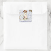 Mijn GWP Ate mijn Lesson Plan Square Sticker (Tas)