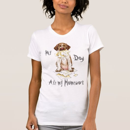 Mijn GWP Ate Mijn thuiswerk T-Shirt (Voorkant)