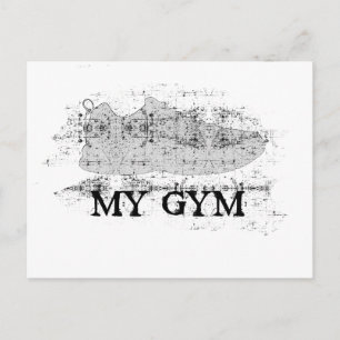 Mijn gym briefkaart