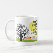Mijn gym heeft bomen koffiemok (Links)