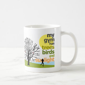 Mijn gym heeft bomen koffiemok