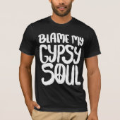 Mijn Gypsy Soul Peace Sign T-shirt (Voorkant)