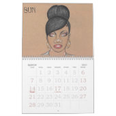 Mijn haar...Mijn kroon 2025 Muurkalender Kalender (Mar 2027)