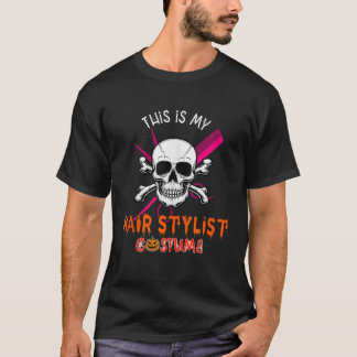 Mijn Hair Stylist Kostuum Halloween Horror Haarsti T-shirt