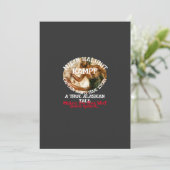 Mijn Halibut Strijd een Echte Alaskaanse Vertellin Kaart (Staand voorkant)