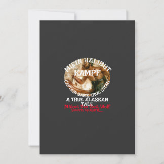 Mijn Halibut Strijd een ware Alaskaanse Vertelling Kaart
