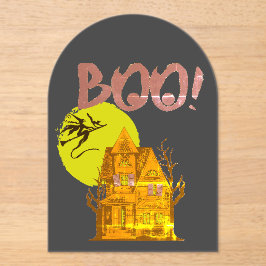 Mijn Halloween Acryl Uitnodigingen