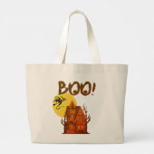 Mijn halloween  grote tote bag (Achterkant)