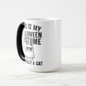 Mijn Halloween kostuum: echt een kat Magische Mok (Voorkant links)