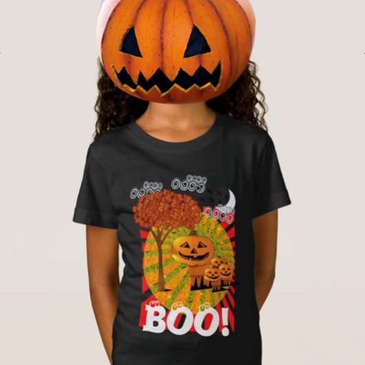 Mijn HALLOWEEN PUMPKIN HOOFDTuniek T-shirt