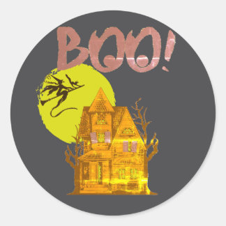 Mijn Halloween  Ronde Sticker