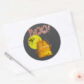 Mijn Halloween  Ronde Sticker (Envelop)