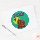 Mijn halloween ronde sticker (Envelop)