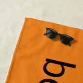 mijn Halloween strandlaken (In situ)