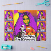 Mijn Halloween-vrienden en ik Tissuepapier (Craft)