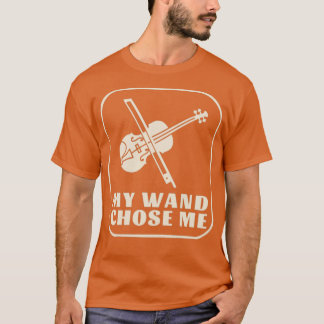 Mijn hand koos me Violinistisch vioolspeler T-shirt