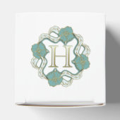 Mijn handtekening met de letter H Bedankdoosjes (Bovenkant)