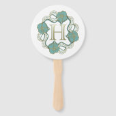 Mijn handtekening met de letter H Handwaaier (Voorkant)