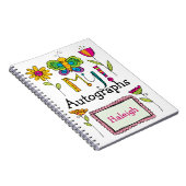 Mijn handtekeningenboek - SRF Notitieboek (Rechterzijde)