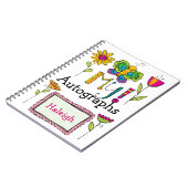 Mijn handtekeningenboek - SRF Notitieboek (Linkerzijde)