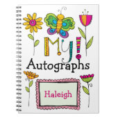 Mijn handtekeningenboek - SRF Notitieboek (Voorkant)