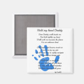 Mijn handvader gedicht van Toddler PHOTO Gift Magneet (Voorkant / Achterkant)
