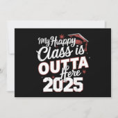 Mijn Happy Class is hier uit 2025 senior Afstudere Kaart (Voorkant)