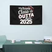 Mijn Happy Class is hier uit 2025 senior Afstudere Spandoek (Beurs)