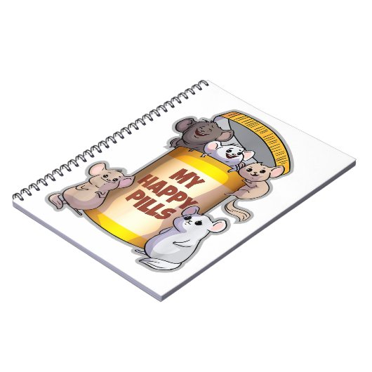 Mijn Happy Pills Notitieboek (Linkerzijde)