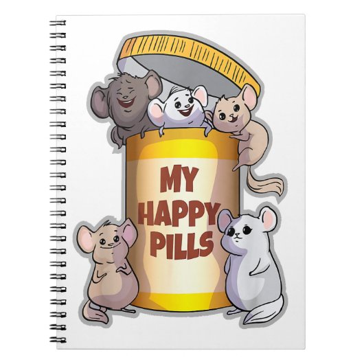 Mijn Happy Pills Notitieboek (Voorkant)