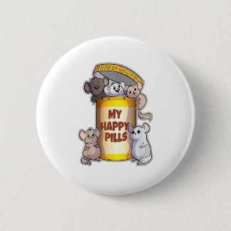 Mijn Happy Pills Ronde Button 5,7 Cm