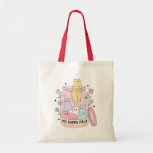 Mijn Happy Pills Schattigee kleurrijke katten