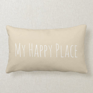 Mijn Happy Place Accent Pillow Kussen