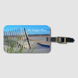 Mijn Happy Place Bagagelabel