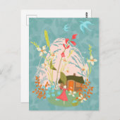 Mijn Happy Place Briefkaart (Voorkant / Achterkant)