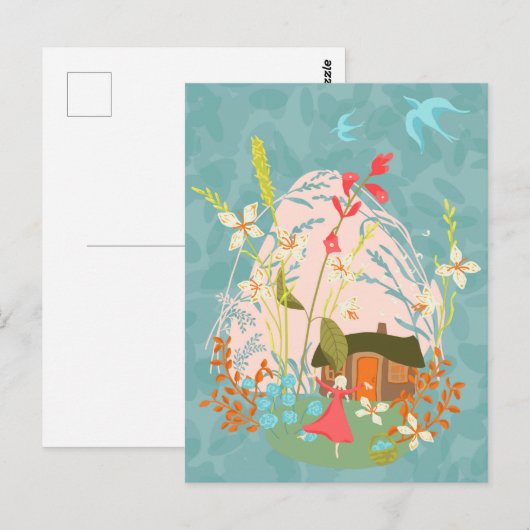 Mijn Happy Place Briefkaart (Voorkant / Achterkant)