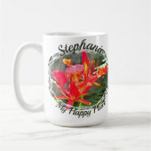 Mijn Happy Place Flower 1583 Koffiemok (Links)