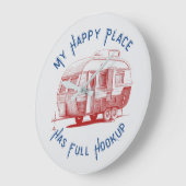 Mijn Happy Place heeft een volledige hook-up klok (Hoek)