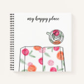 Mijn happy place Journal Notitieboek (Voorkant)