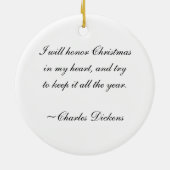 Mijn Happy Place Ornament van baird duschatko (Achterkant)