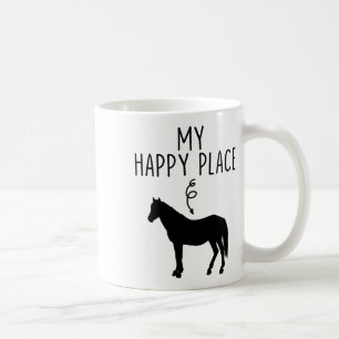 Mijn Happy Place Paardenliefhebber S Paardrijden E Koffiemok