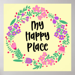 Mijn Happy Place Poster