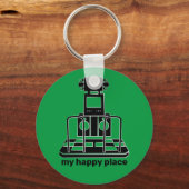 Mijn Happy Place Sleutelhanger (Voorkant)