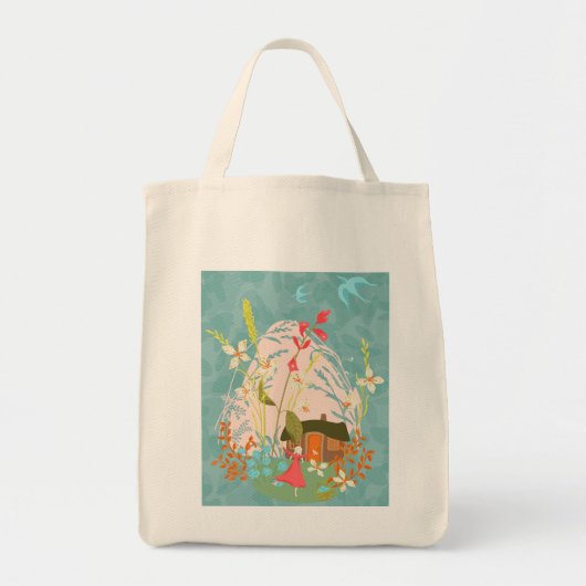 Mijn Happy Place Tote Bag (Voorkant)