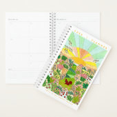 Mijn Happy Place Tuin Eekhoorn Illustratie Planner (Display)