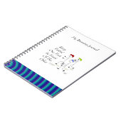 Mijn hardloopjournaal notitieboek (Linkerzijde)