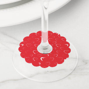 Mijn hart 2 wijnglaslabel