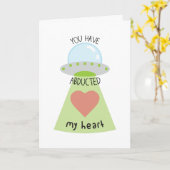 Mijn hart afgenomen kaart (Gele Bloem)