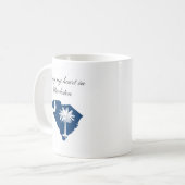 Mijn hart begraven in Charleston Koffiemok (Voorkant links)